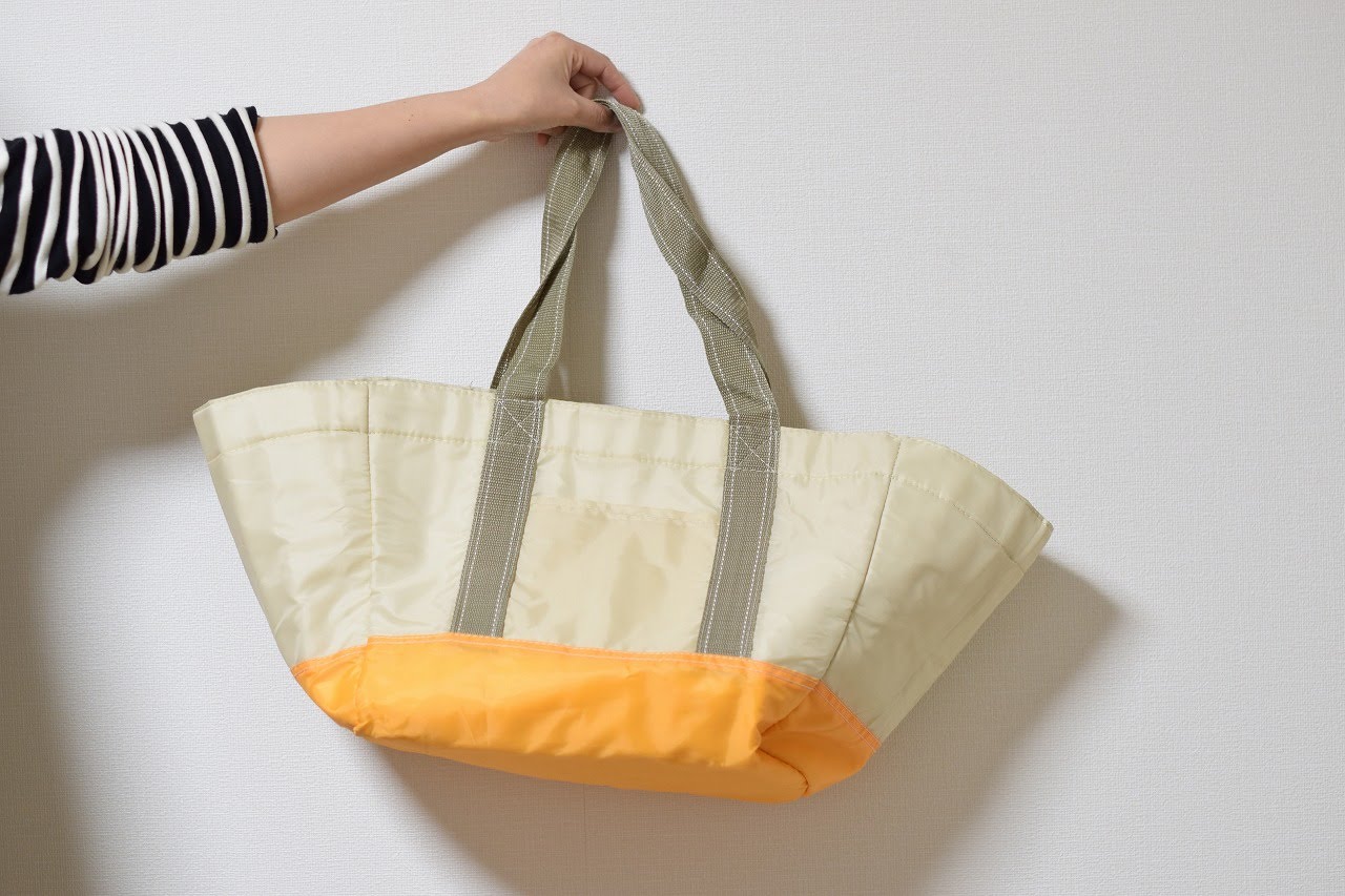 レジかごバッグをもらった