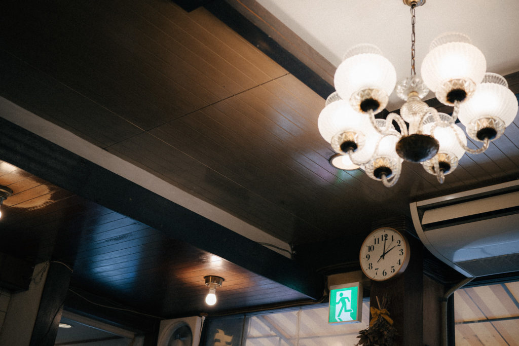 名古屋・錦　キティ珈琲店の内装