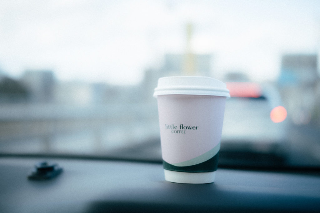 little flower COFFEEのブレンドコーヒーをテイクアウト