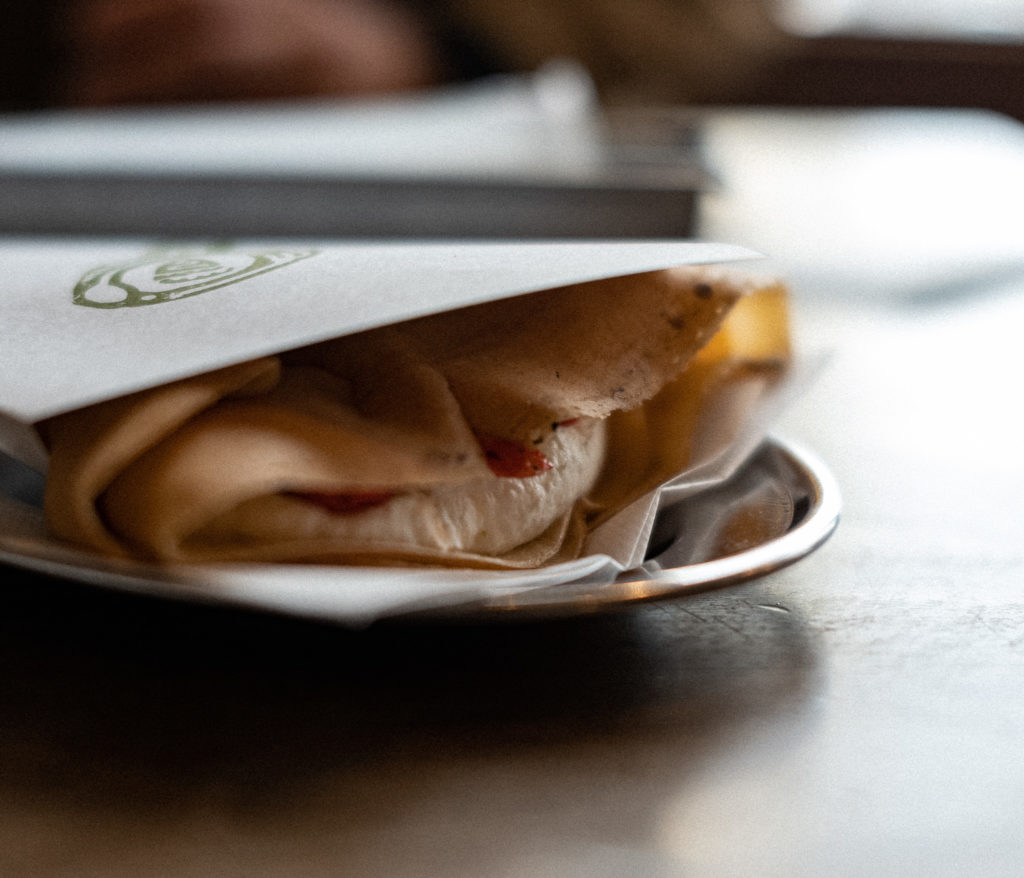 ノンナのイチゴクレープ